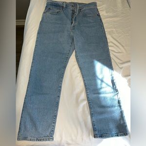 Women’s Levi 501 original cropped